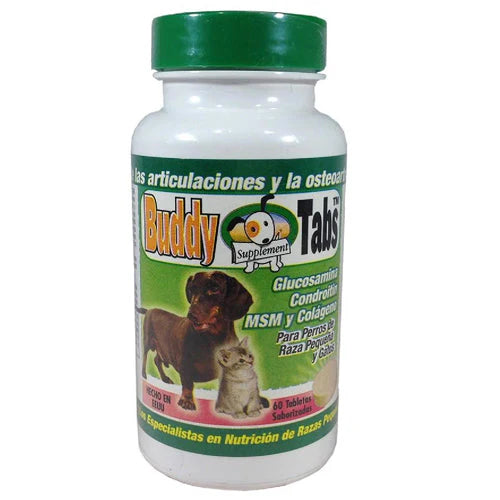 Buddy Tabs Glucosamina condroitín Colágeno