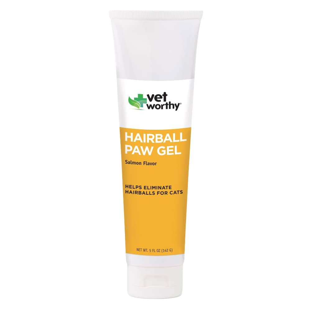 Vet Worthy Hairball Paw Gel for Cats - 5 oz