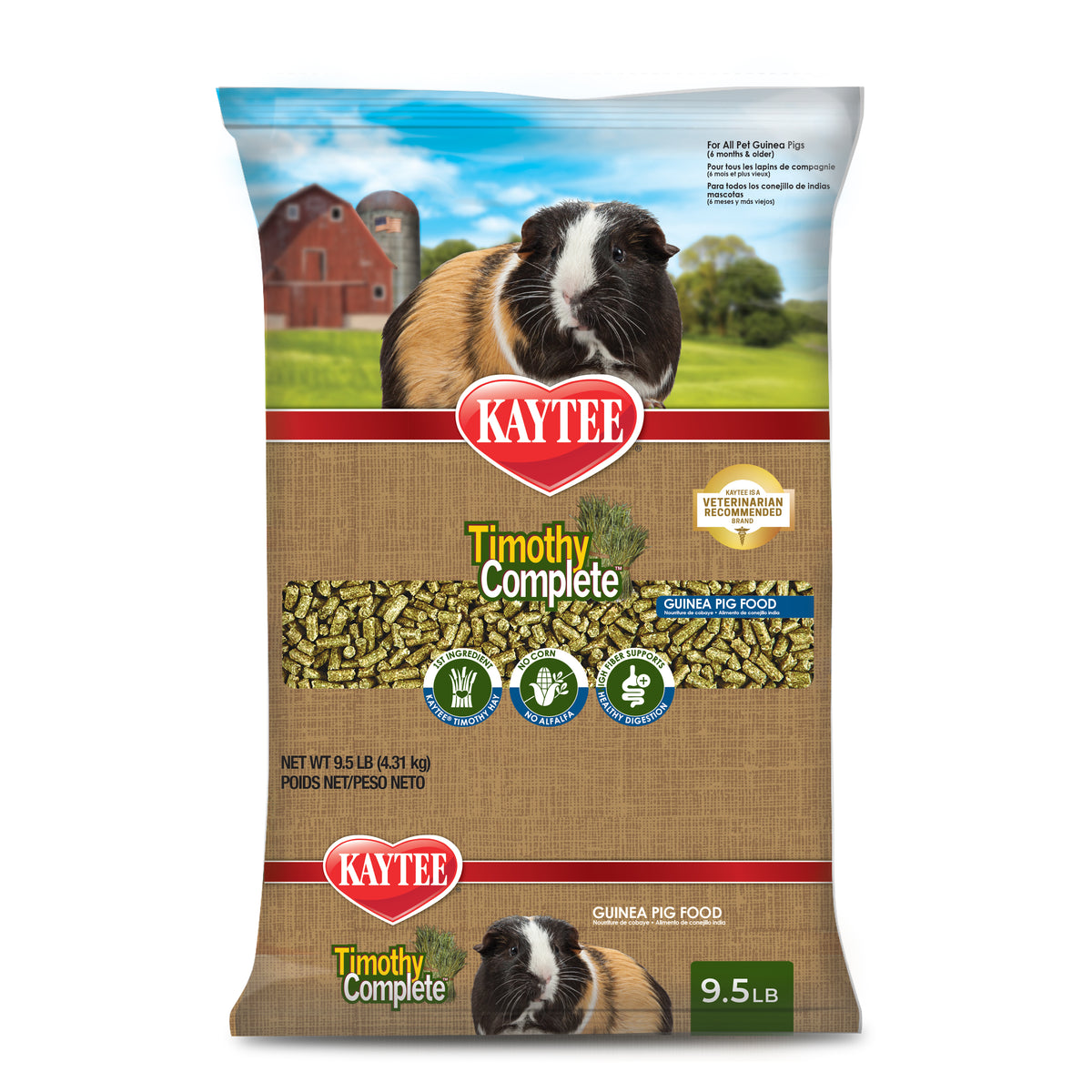 Kaytee Timothy Complete Guinea Pig Food