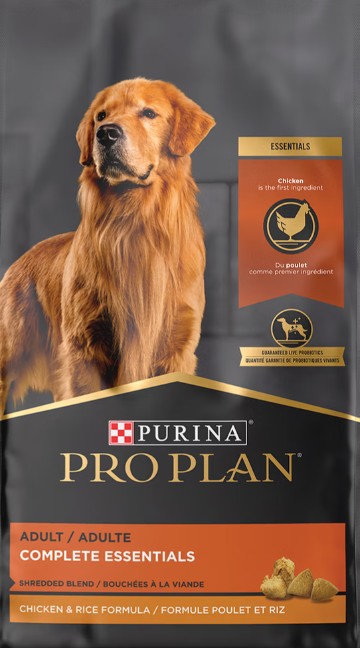 Fórmula combinada con trozos de pollo y arroz para adultos Pro Plan Complete Essentials - Mascotito PR