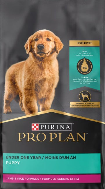 Fórmula de Pro Plan para cachorros sabor cordero y arroz - Mascotito PR