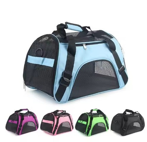 Breathable Cooling Travel Foldable Cat Dog Carrier Bag Pet Carrier - Mascotito PR