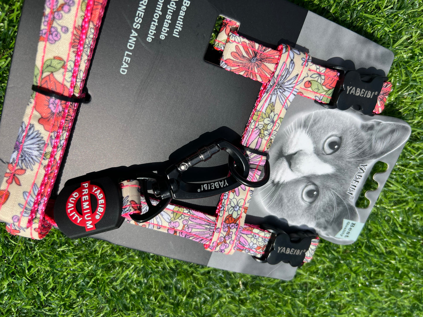 Cat Harness and Leash Set YABEIBI - Mascotito PR
