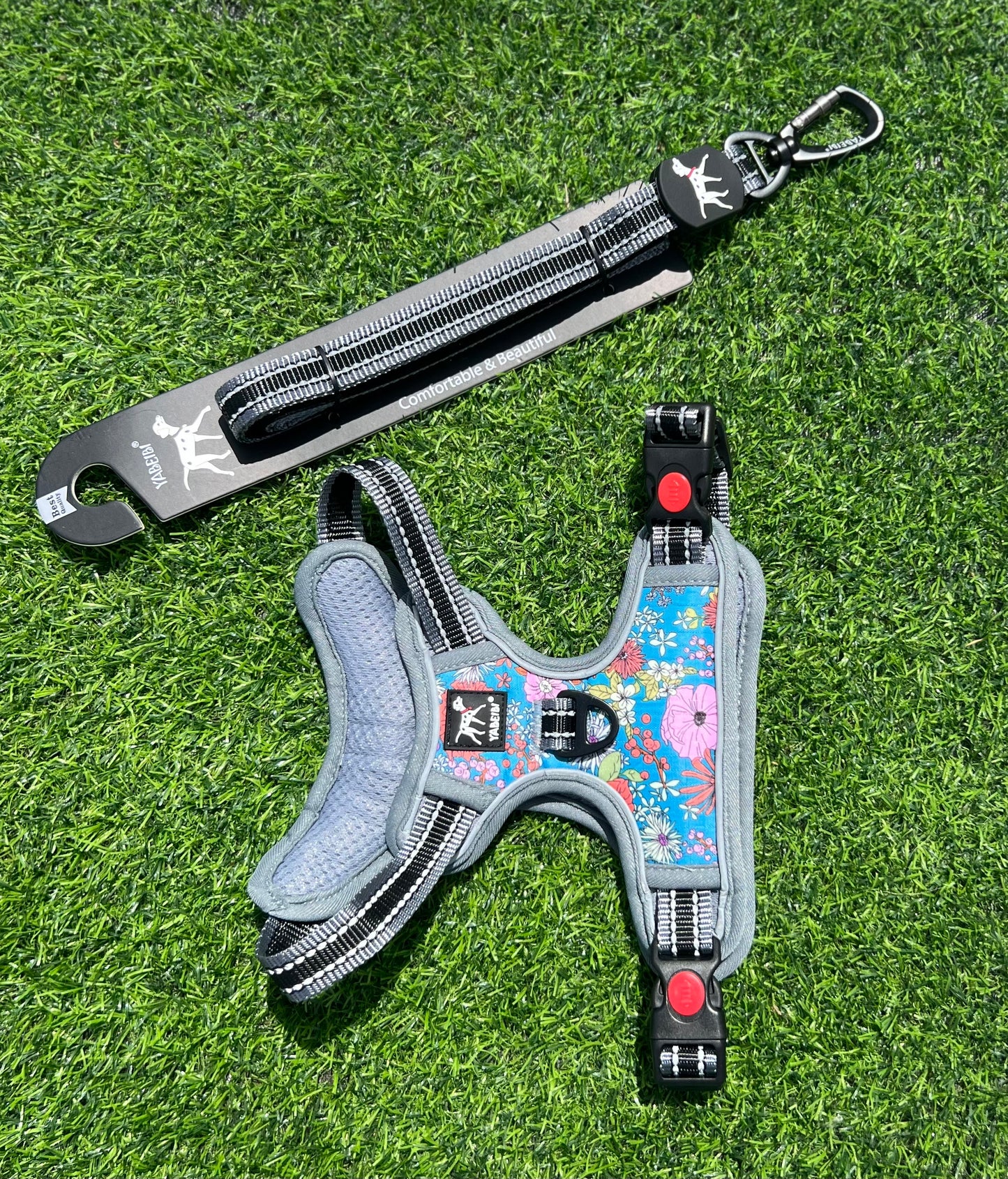 Flower Ocean - Harness and Leash YABEIBI - Mascotito PR