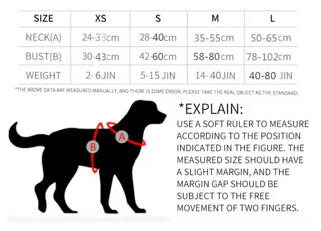 Female Chic Harness for dogs