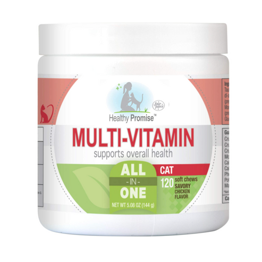 Cat Multi-Vitamin Supplements Healthy Promise® - Mascotito PR