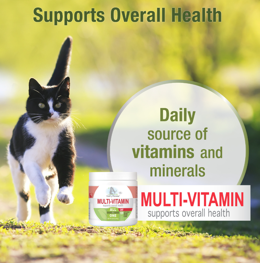 Cat Multi-Vitamin Supplements Healthy Promise® - Mascotito PR