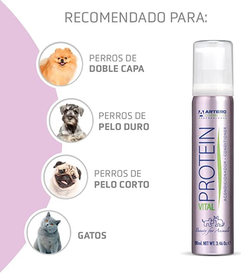 Artero Acondicionador Protein Vital 100 ml - Mascotito PR
