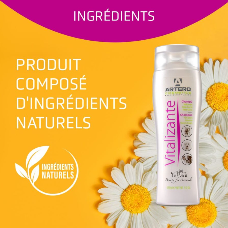 Artero Champú Vitalizante 250ml - Mascotito PR