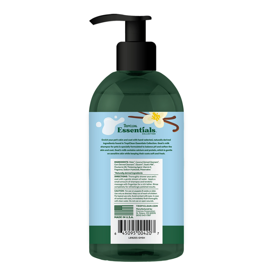 Goat’s Milk Hypoallergenic Shampoo for Dogs, Puppies and Cats - Mascotito PR
