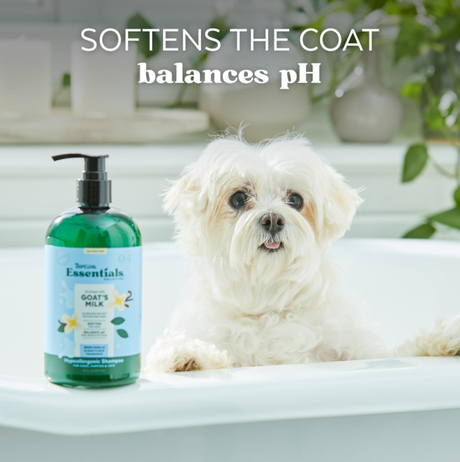 Goat’s Milk Hypoallergenic Shampoo for Dogs, Puppies and Cats - Mascotito PR