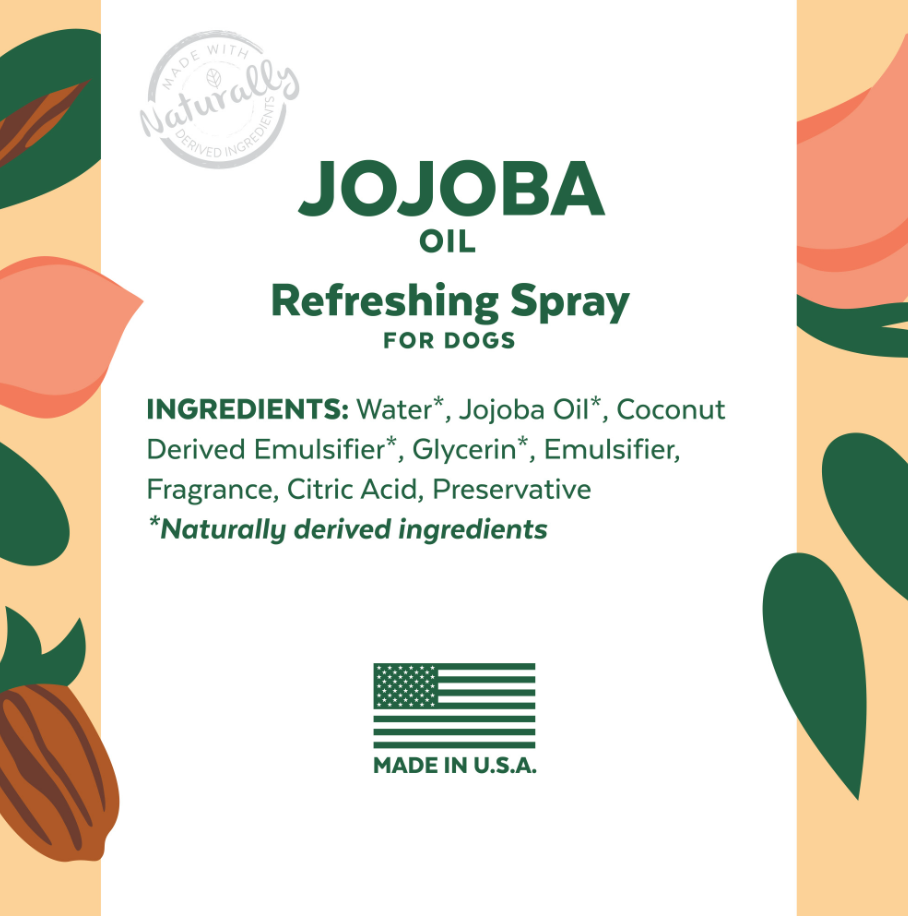 Jojoba Oil Refreshing Spray for Dogs - Mascotito PR