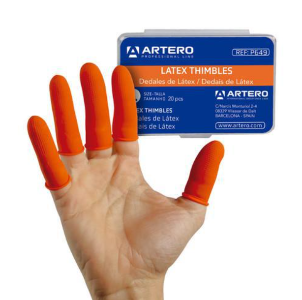 ARTERO LATEX THIMBLES (20) - Mascotito PR