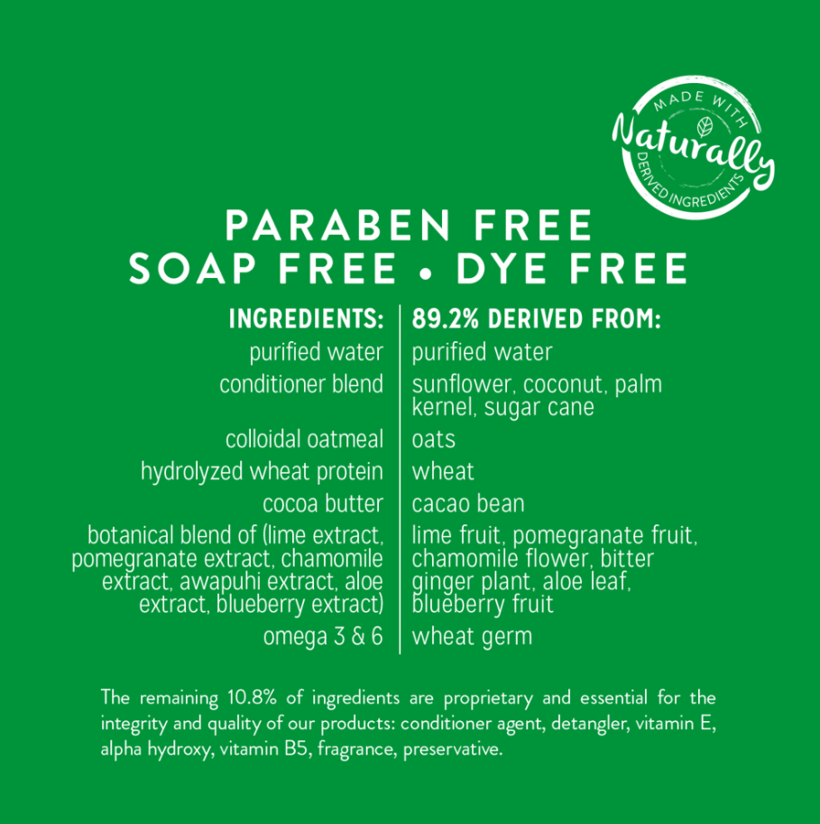 Lime & Cocoa Butter Shed Control Conditioner for Pets - Mascotito PR