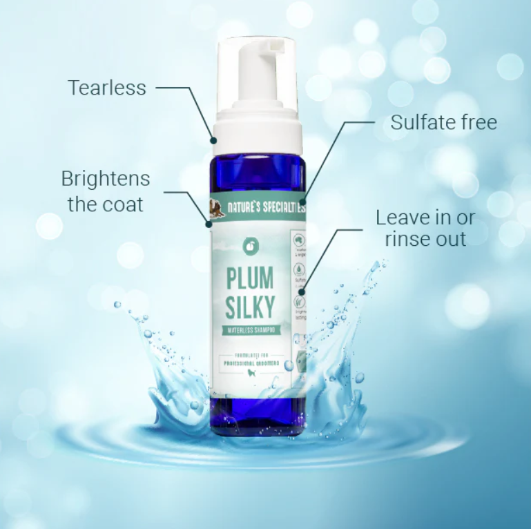 NS PLUM SILKY WATERLESS FOAM SHAMPOO - Mascotito PR