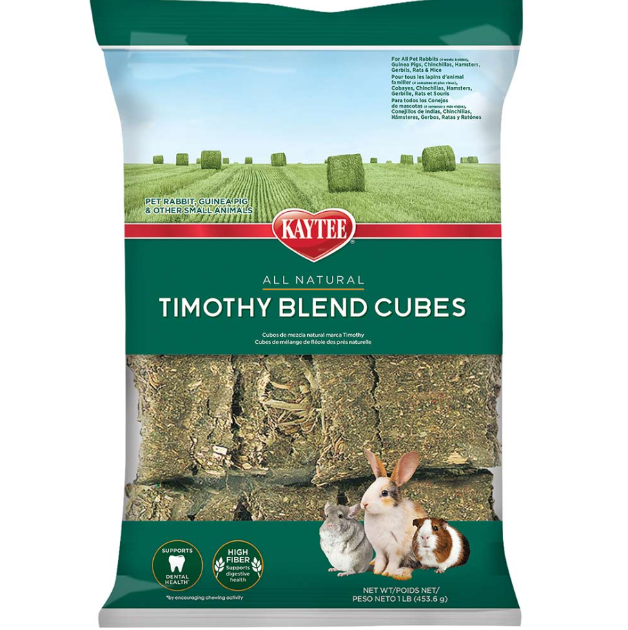 Kaytee Timothy Hay Blend Cubes - Mascotito PR