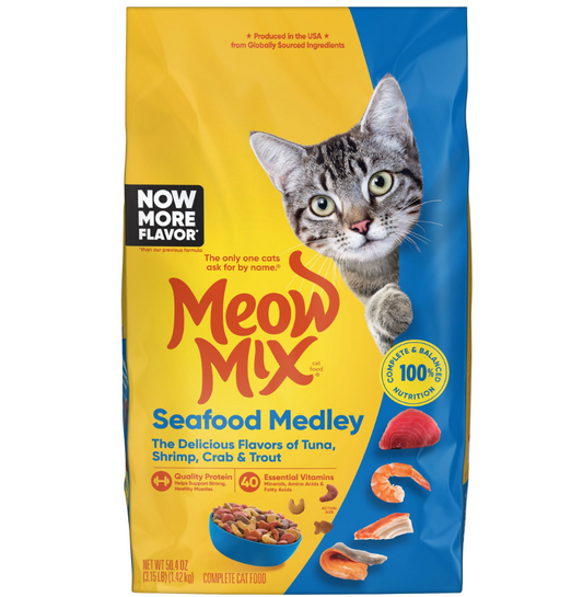 Seafood Medley Cat Food