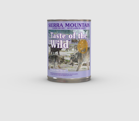 Sierra Mountain Canine Recipe with Lamb in Gravy