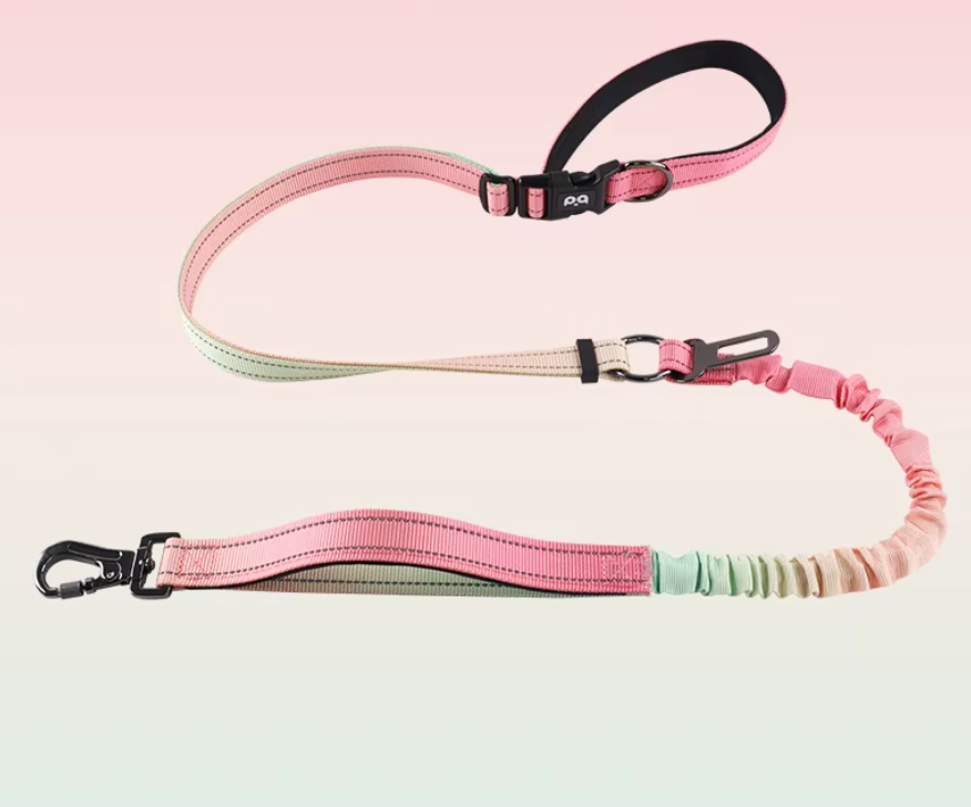 Pink Sunset Retractable Leash 6 en 1 Sport