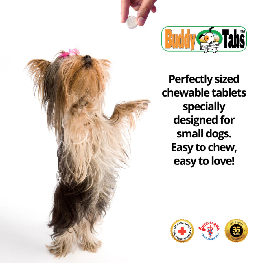 Buddy Tabs Calcium & Vitamin D3 (60 Tabs)