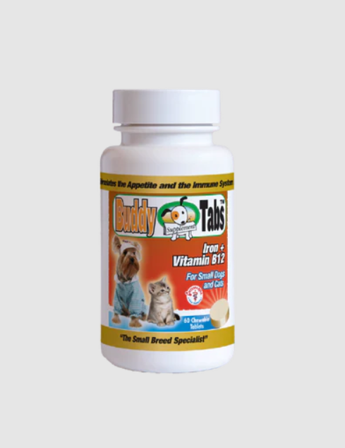 Buddy Tabs Iron + Vitamin B12 (60 Tabs)