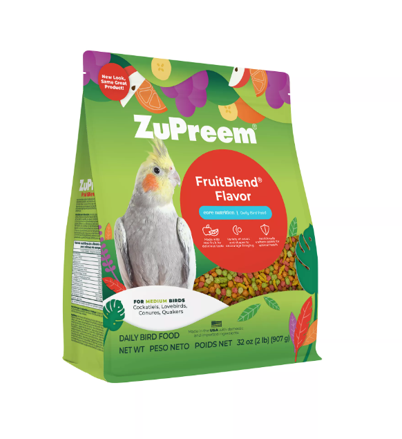 ZuPreem® FruitBlend Medium Bird Food