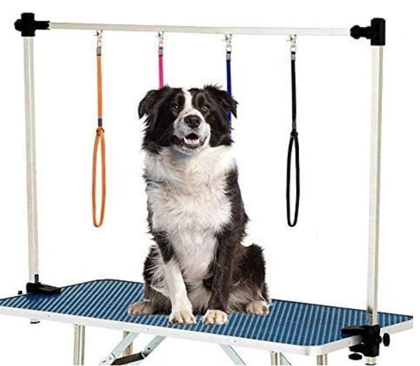 Pet Dog Grooming Loop, Nylon Restraint Noose Adjustable Dog Grooming Supplies for Pet Grooming Table Bathtub 22 Inches