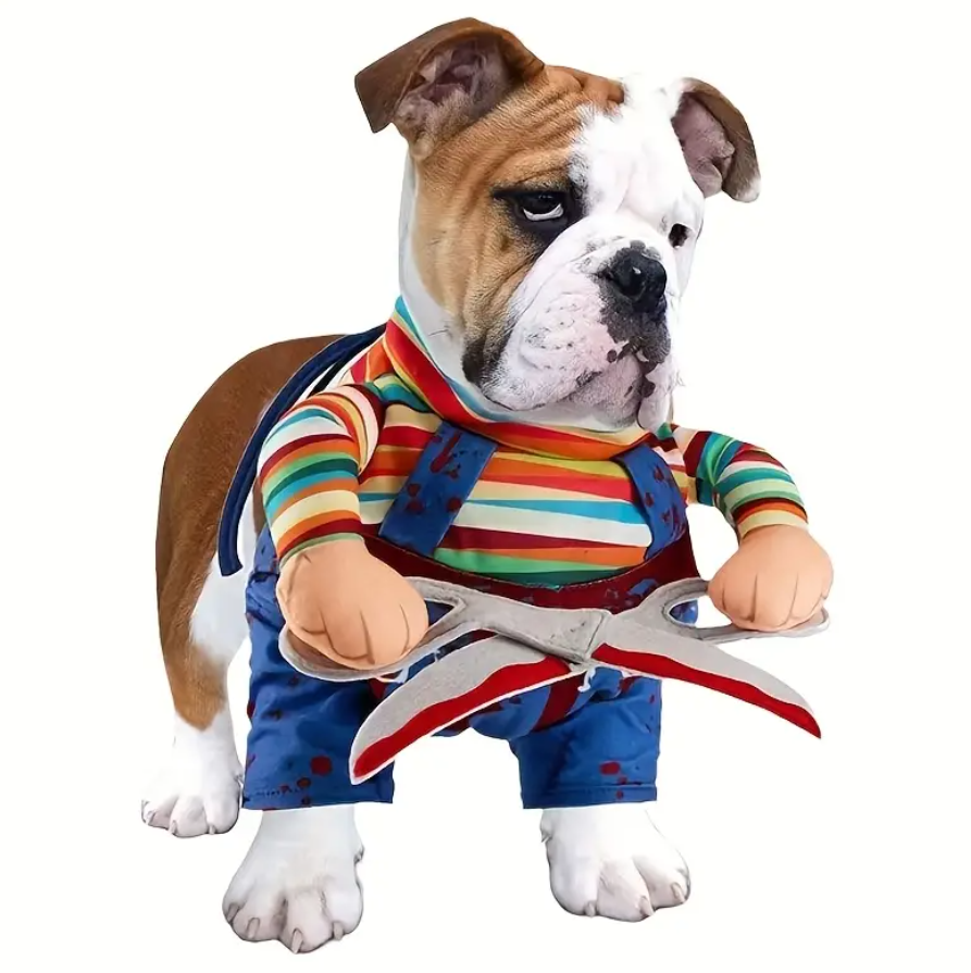 Bad Dog with Scissors Costume