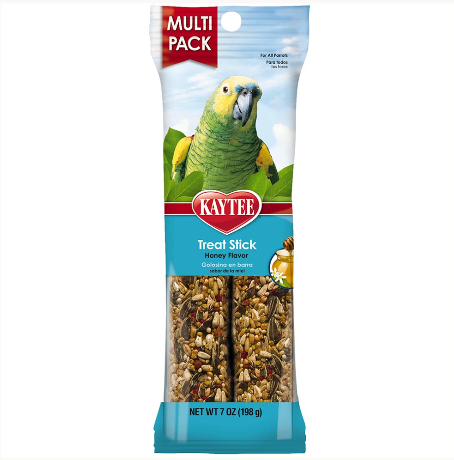Kaytee Honey Treat Stick Multi-Pack for Parrots
