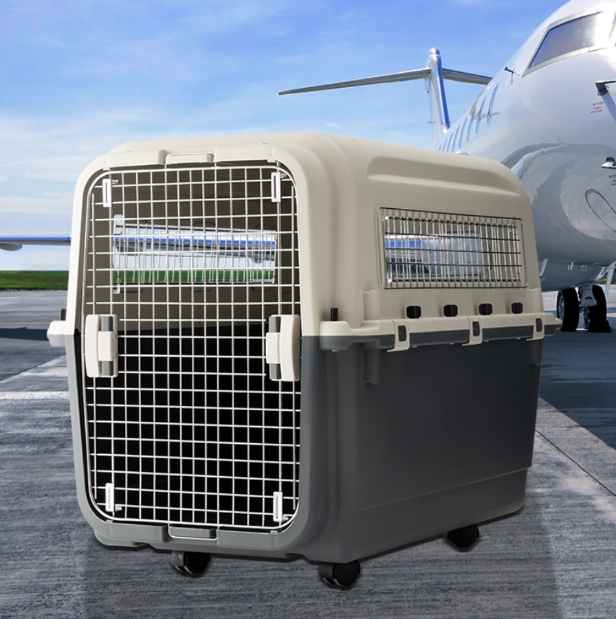 Pet Kennel Crate With Wheel