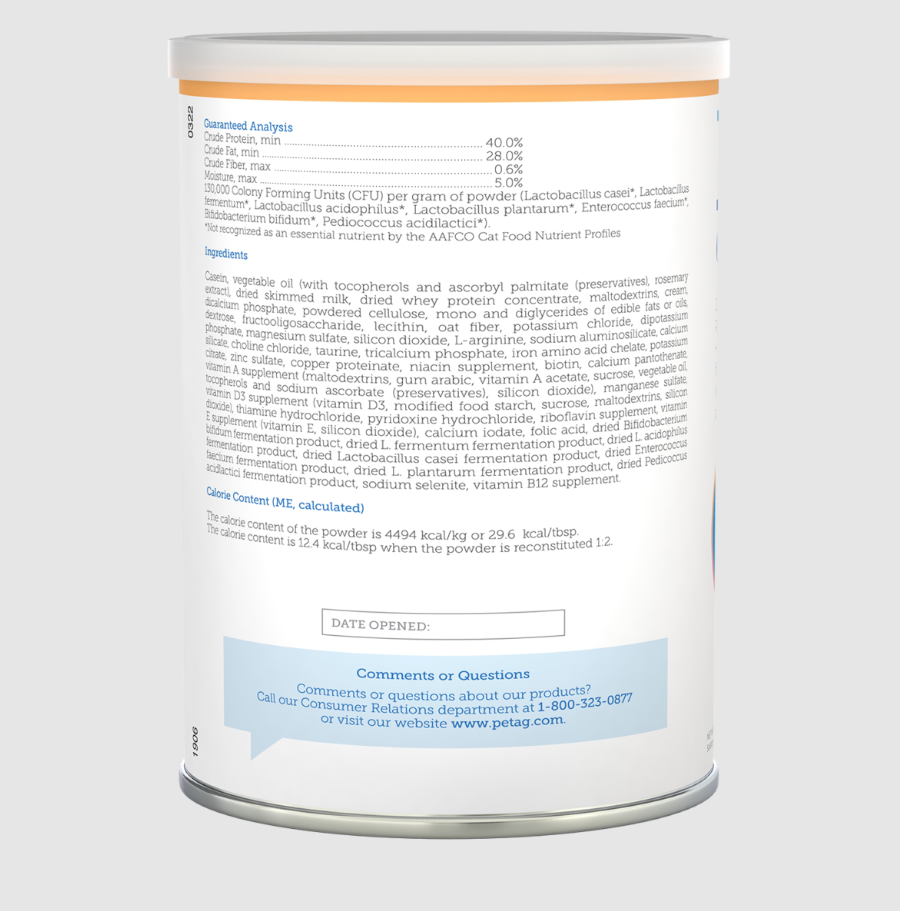 PetAg KMR Powder Kitten Milk Replacer 6oz