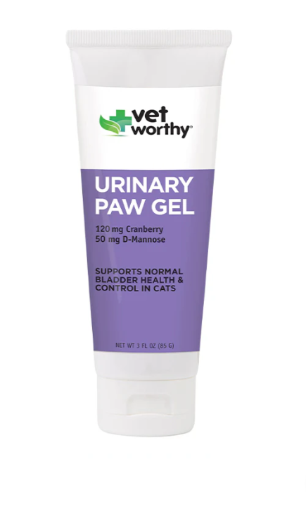Vet Worthy Urinary Paw Gel for Cats - 3 oz