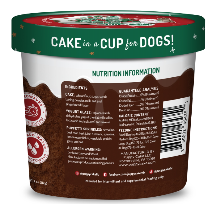 Cuppy Cake for dogs