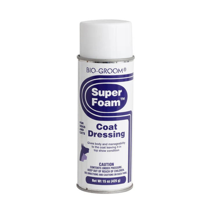 BIO-GROOM SUPER FOAM COAT DRESSING 15oz - Mascotito PR