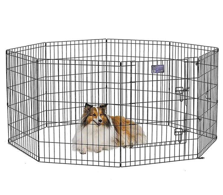 Pet Dog Cage Stainless Steel Dog Crate Heavy Duty - Mascotito PR