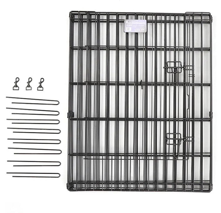 Pet Dog Cage Stainless Steel Dog Crate Heavy Duty - Mascotito PR