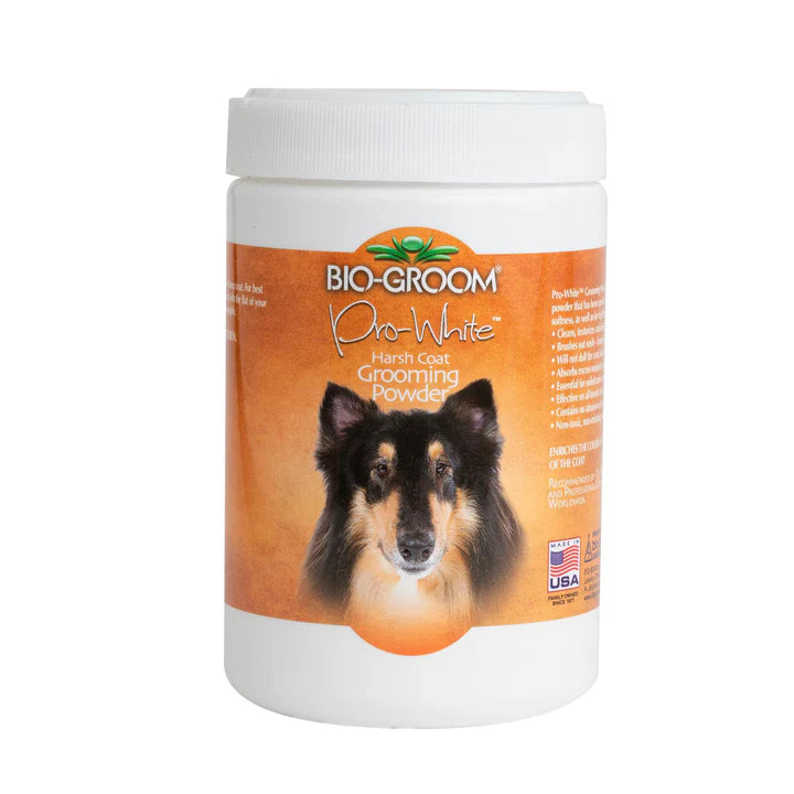 BIO-GROOM PRO-WHITE HARSH COAT GROOMING POWDER - Mascotito PR