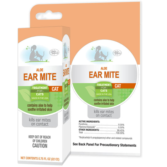 Healthy Promise Aloe Ear Mite Treatment For Cats