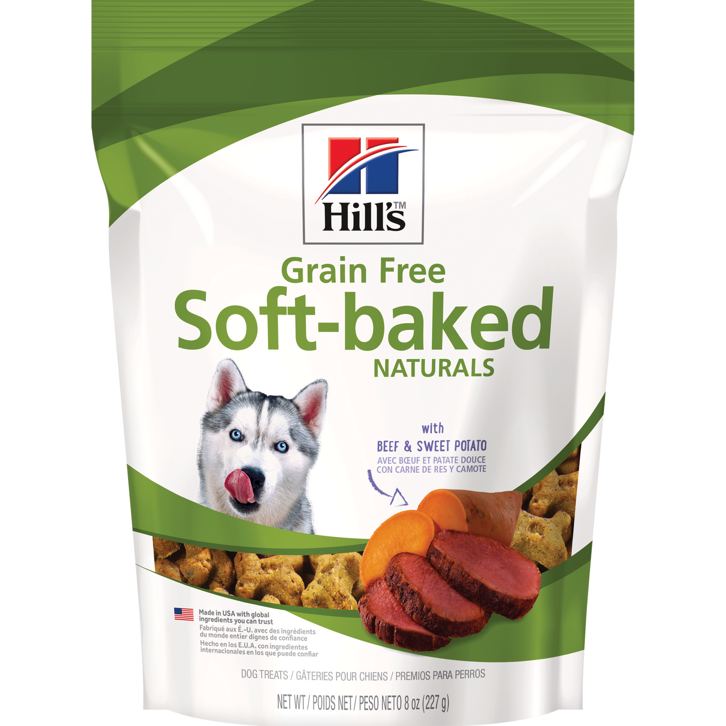 Hill`s Science Diet Dogs-Grain Free Soft-Baked Naturals with Beef & Sweet Potato Dog Treats