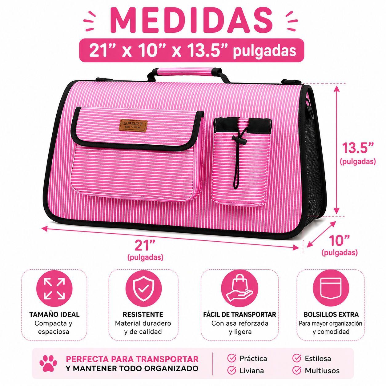 Sport Pet Carrier Bag