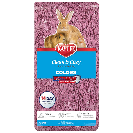 Kaytee Clean & Cozy Colors Plum Bedding