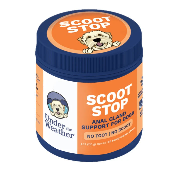 Under The Weather Scoot Stop Anal Glad Support Soft Chews for Dogs