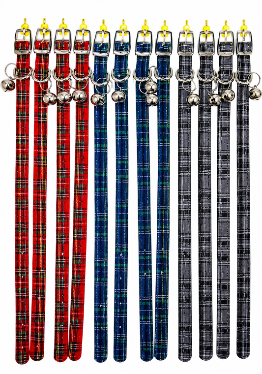 Squares Cat/Small Dog Collars