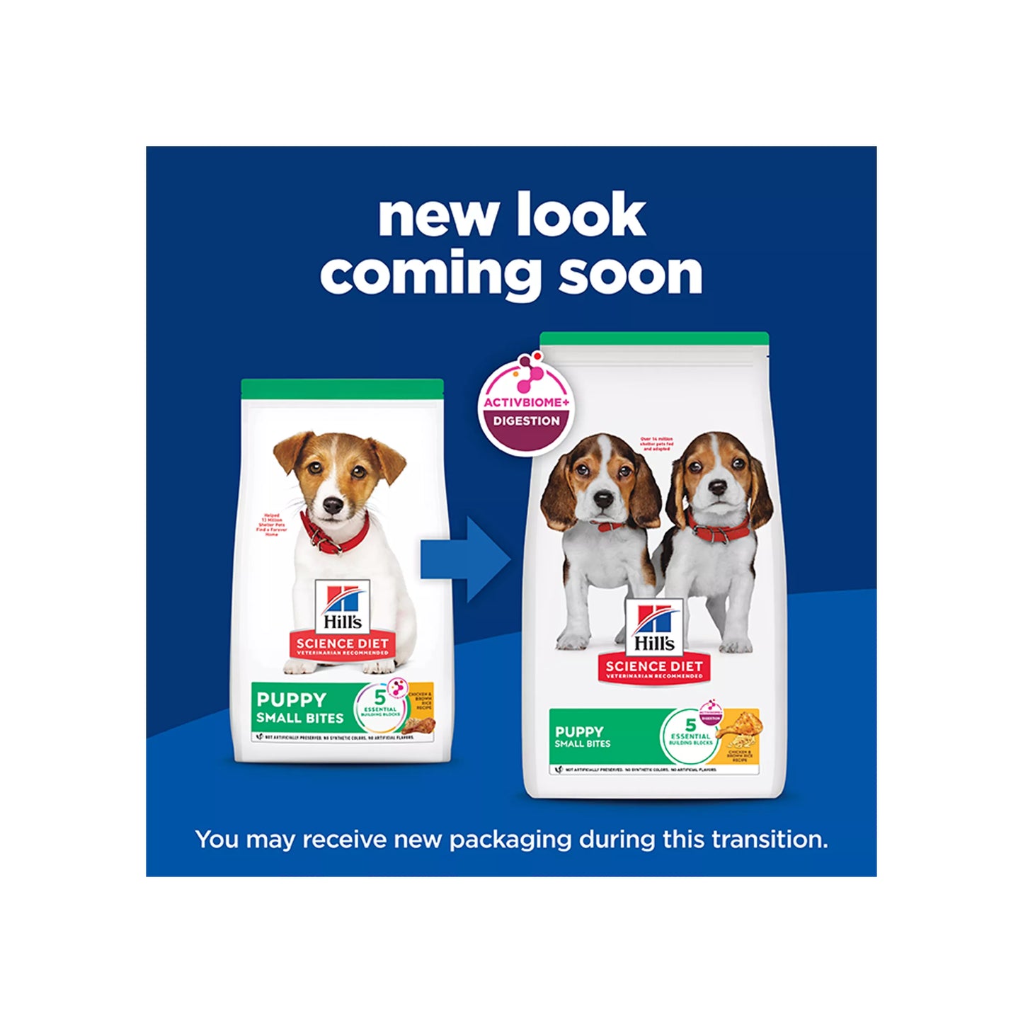 Hill`s Science Diet Dogs-Small Bites Puppy Dry Dog Food - Chicken & Brown Rice