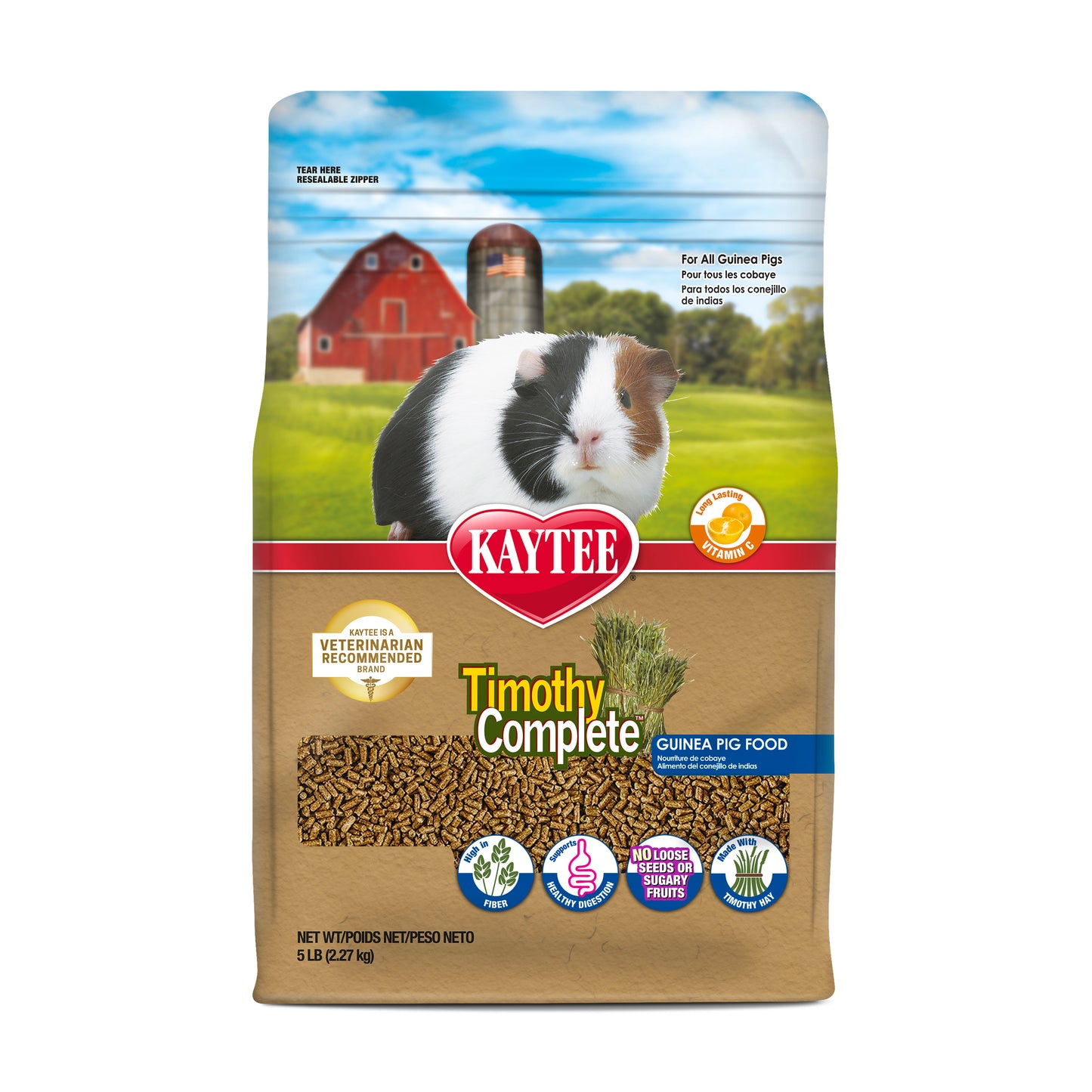 Kaytee Timothy Complete Guinea Pig Food