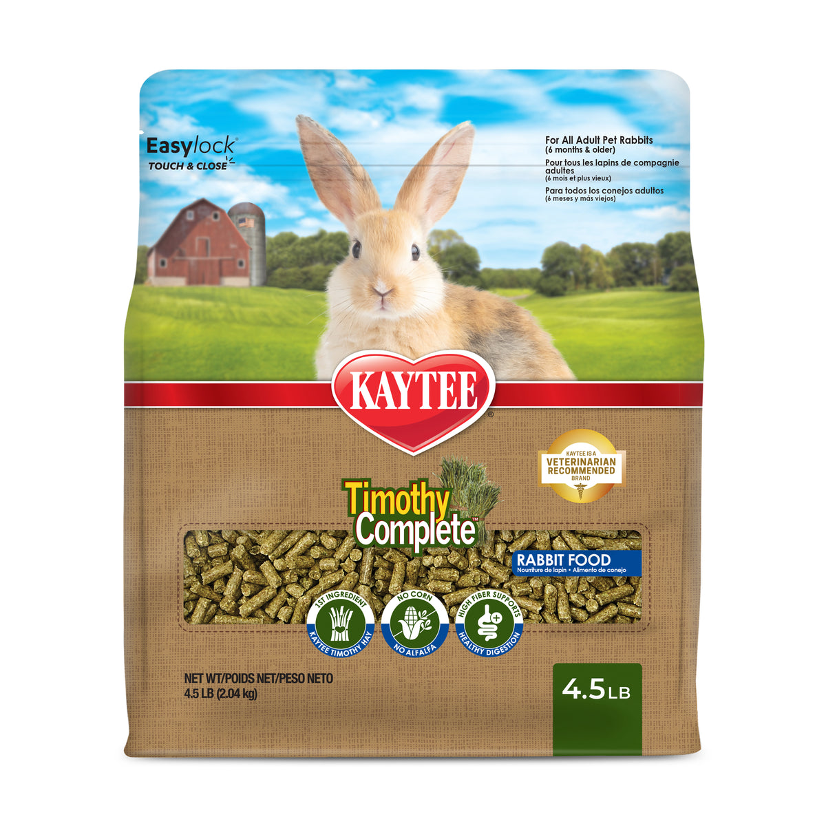 Kaytee Timothy Complete Rabbit Food
