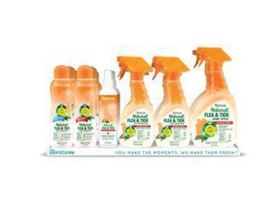 TC NATURAL FLEA & TICK DISPLAY 15PCS