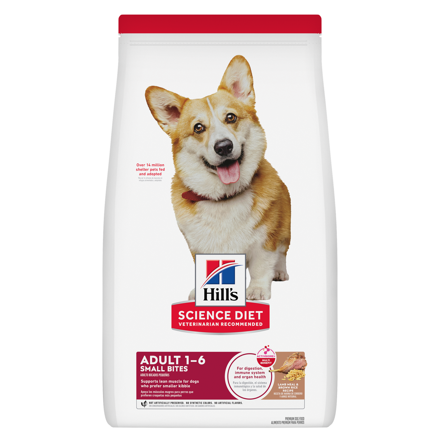 Hill`s Science Diet Dogs-Adult Small Bites Lamb Meal & Brown Rice Recipe