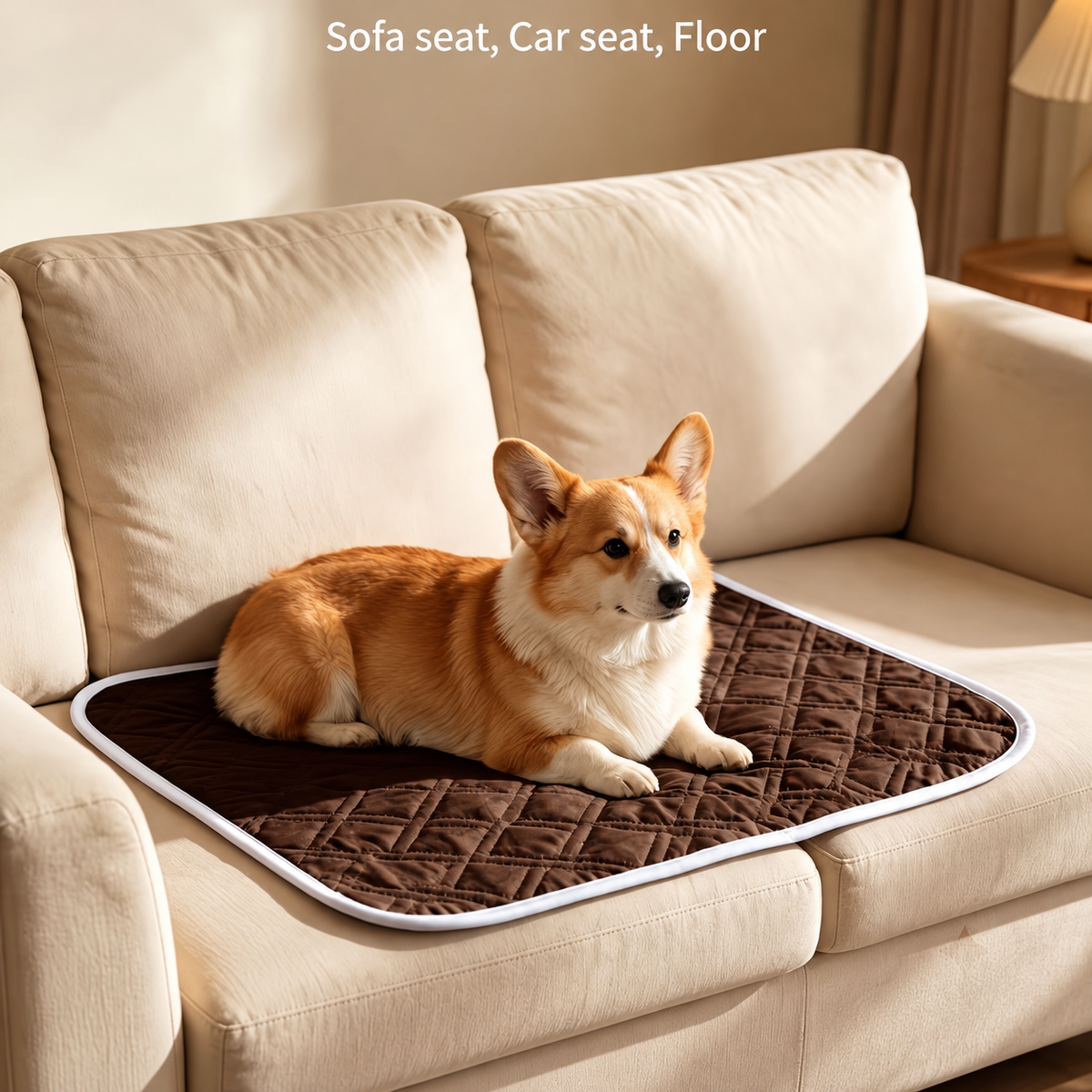 Pet Comfort Waterproof Mat – Alfombra Acolchada para Mascotas
