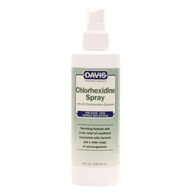 DAVIS CHLORHEXIDINE SPRAY, 8 oz